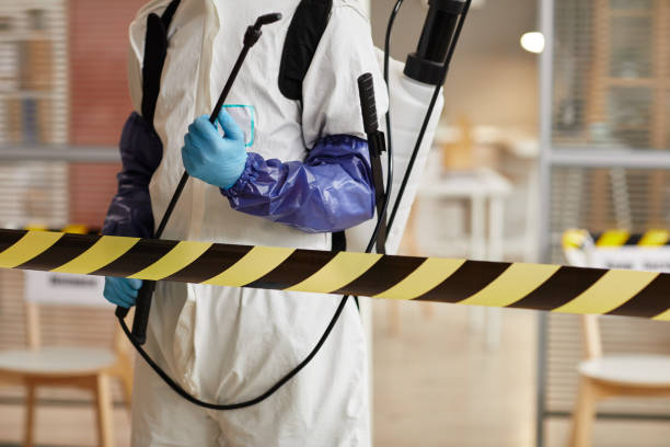 Professional Biohazard technician working in Brewster, MA
